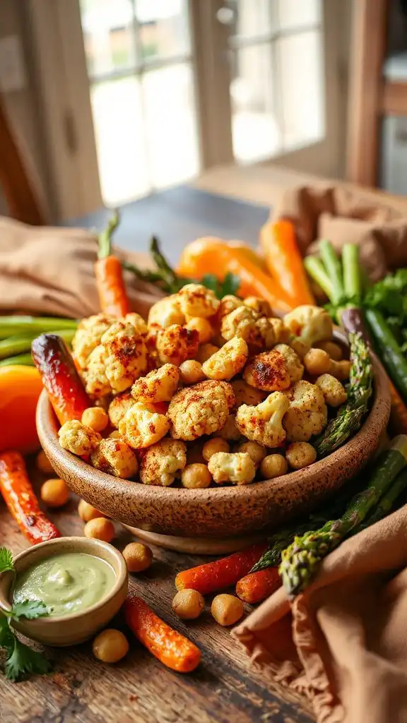 nutritious spiced cauliflower bowl nutritious spiced cauliflower bowl