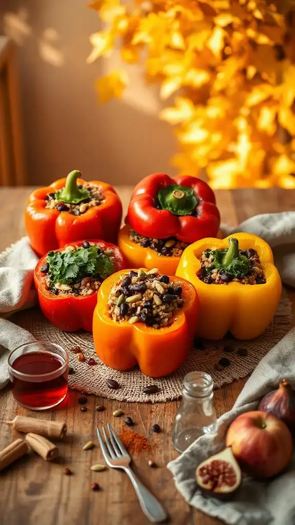 nutritious stuffed bell peppers