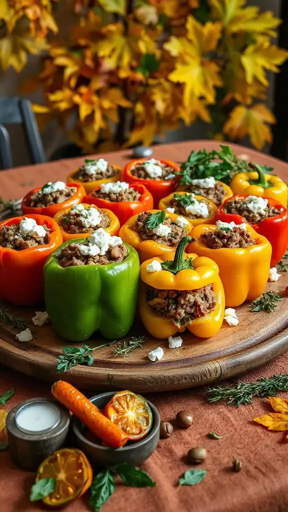 nutritious stuffed bell peppers