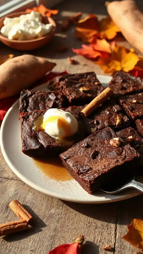 nutritious sweet potato brownies