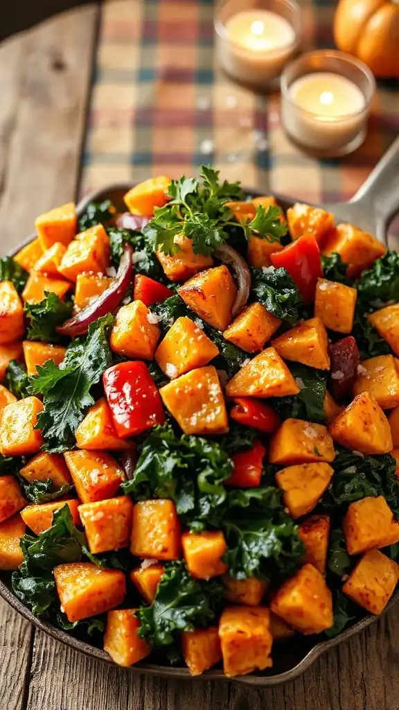 nutritious sweet potato hash