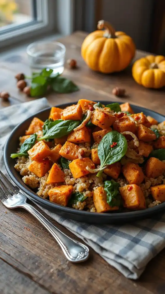 nutritious sweet potato hash