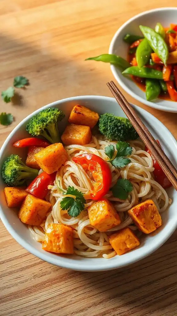 nutritious sweet potato stir fry