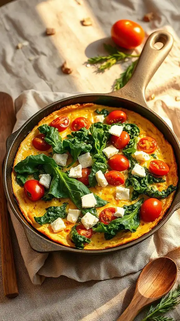 nutritious vegetable egg dish