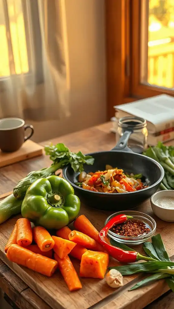 nutritious vegetable stir fry recipe