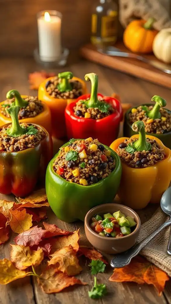 nutritious vegetarian stuffed peppers nutritious vegetarian stuffed peppers