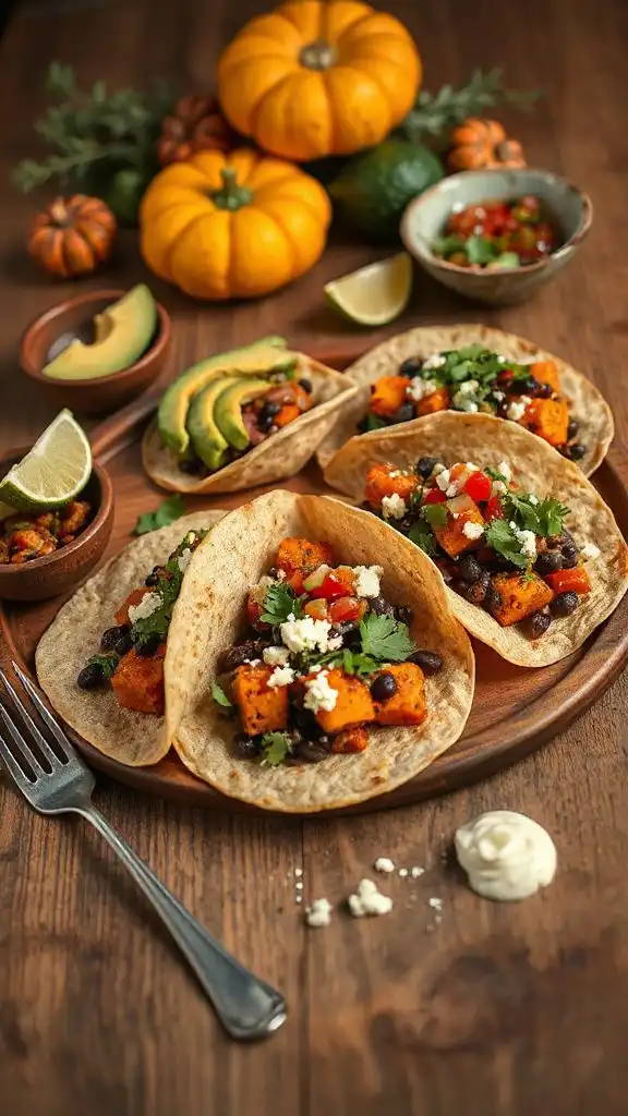 nutritious vegetarian taco recipe