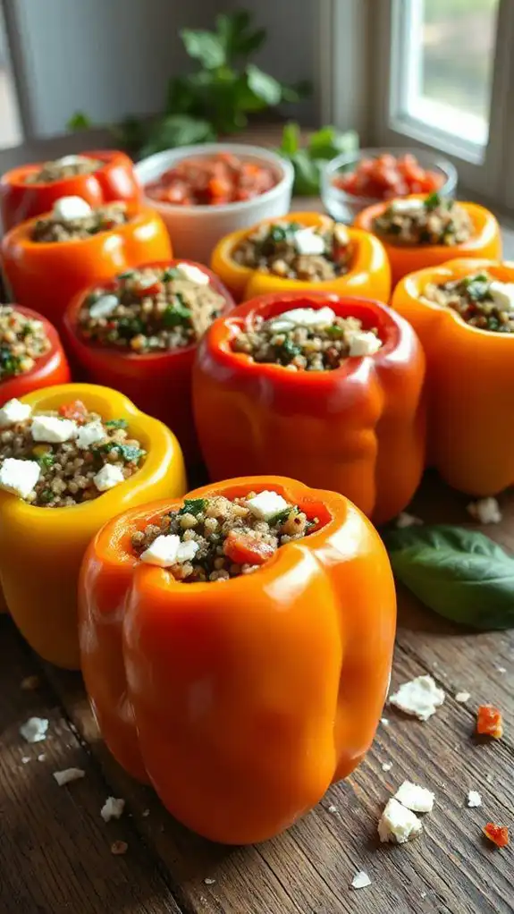 nutritious vibrant stuffed peppers nutritious vibrant stuffed peppers