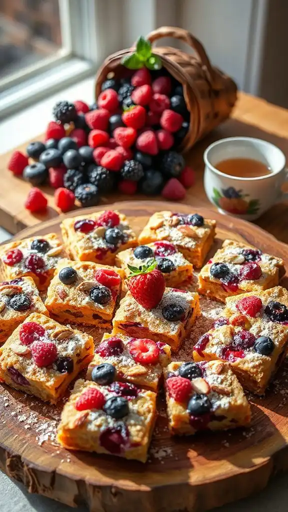 nutritious wild berry bars nutritious wild berry bars