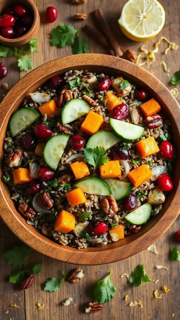 nutritious wild rice salad nutritious wild rice salad