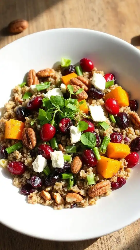 nutritious wild rice salad