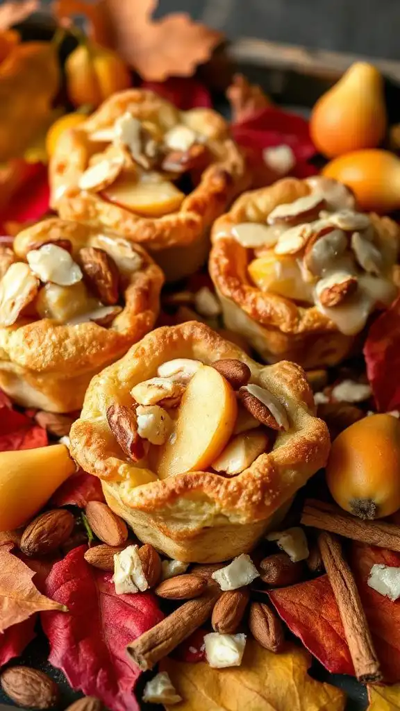 nutty almond apple fritters