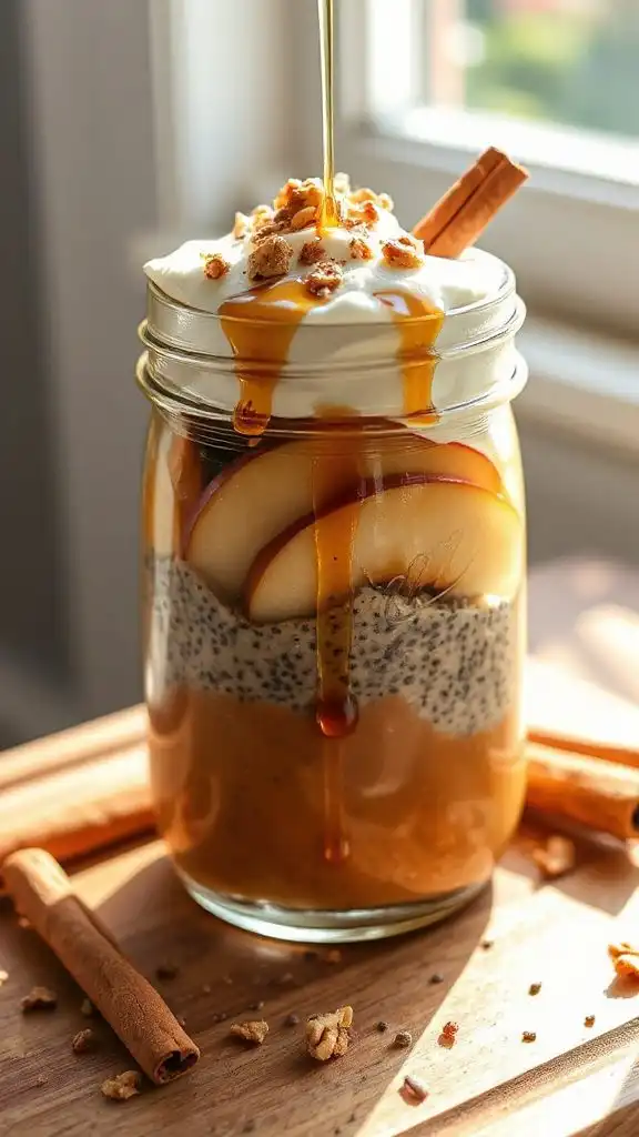 nutty apple chia delight