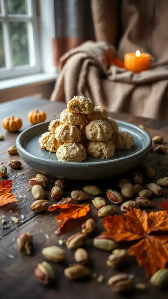 nutty buttery cookie bites