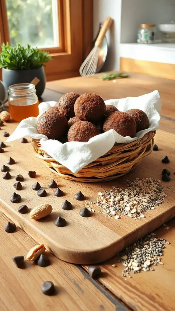 nutty chocolate peanut butter snacks