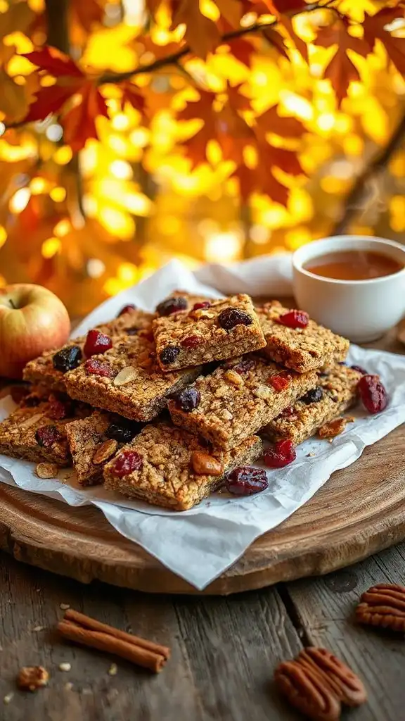 nutty dried fruit granola