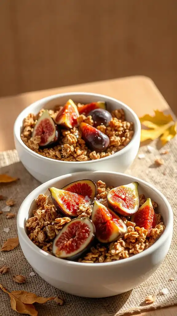 nutty fall inspired granola
