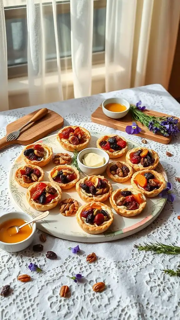 nutty fruity tart delight