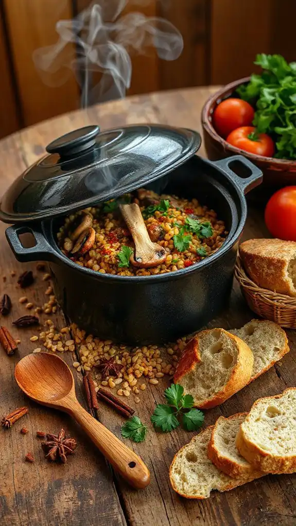 nutty spicy barley comfort