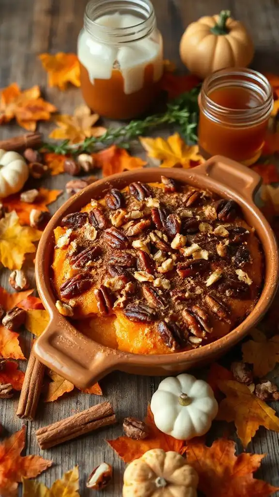 nutty sweet potato casserole