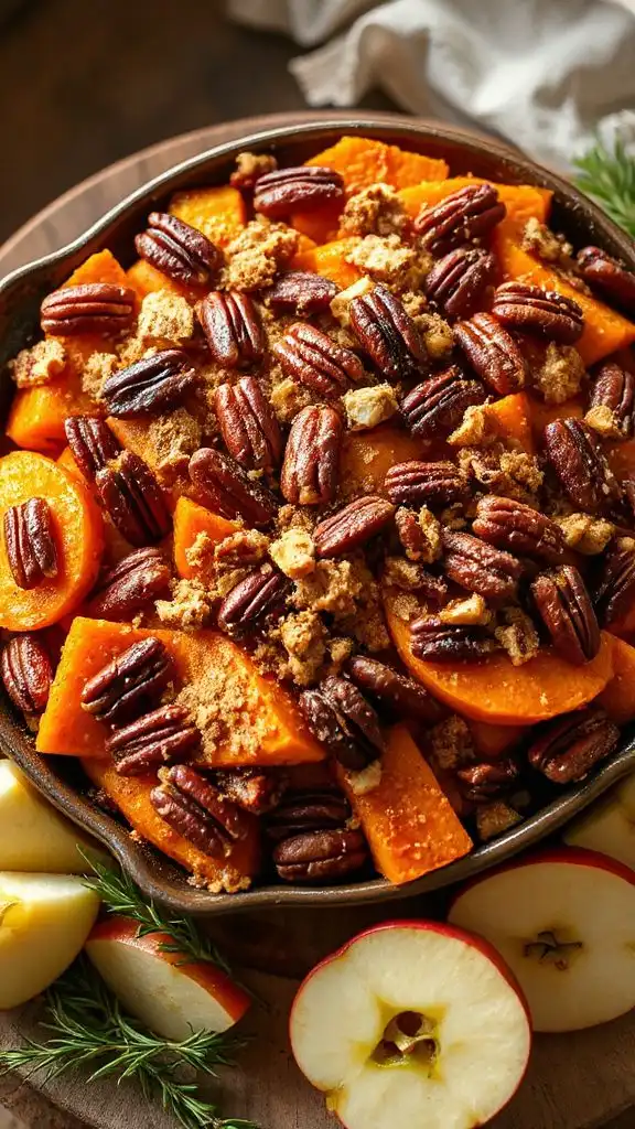 nutty sweet potato casserole
