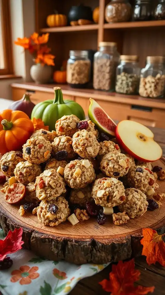 nutty trail mix bites