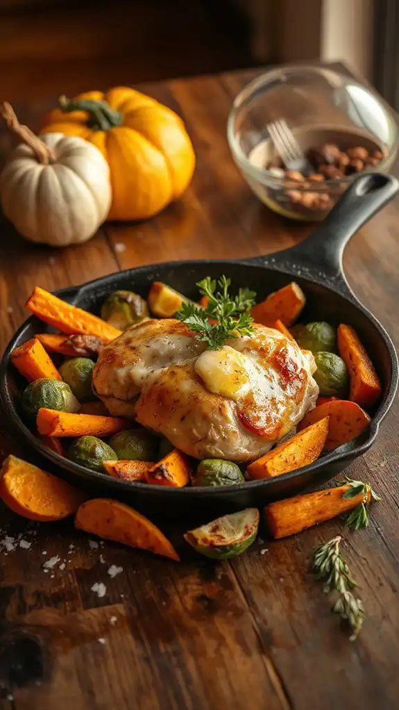 one pan chicken and veggies one pan chicken and veggies