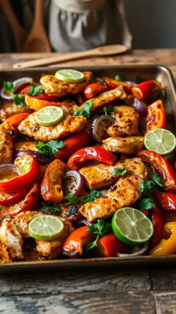 one pan chicken fajitas recipe