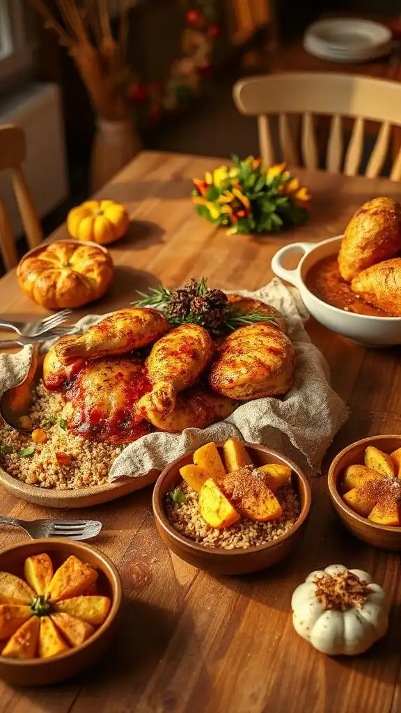 one pan chicken quinoa dish