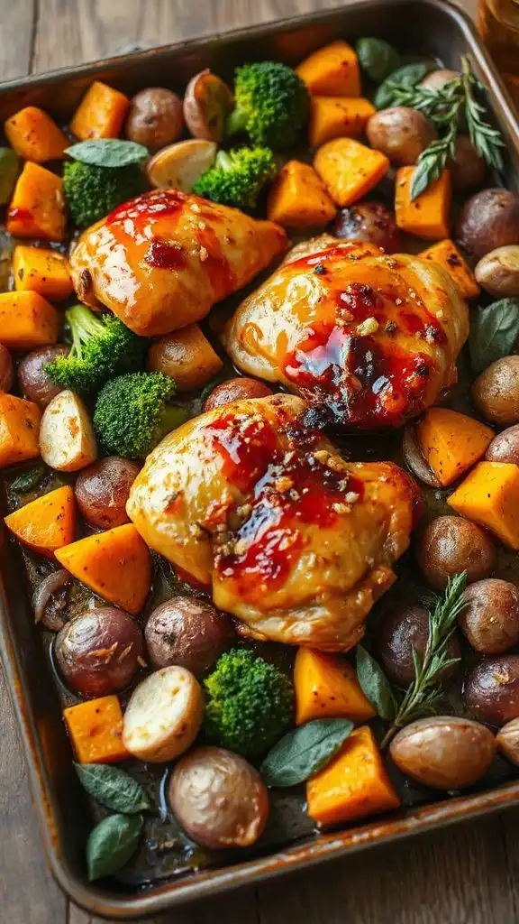 one pan honey garlic chicken