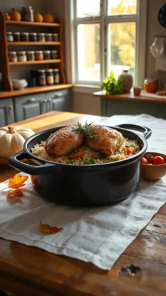 one pot chicken and rice