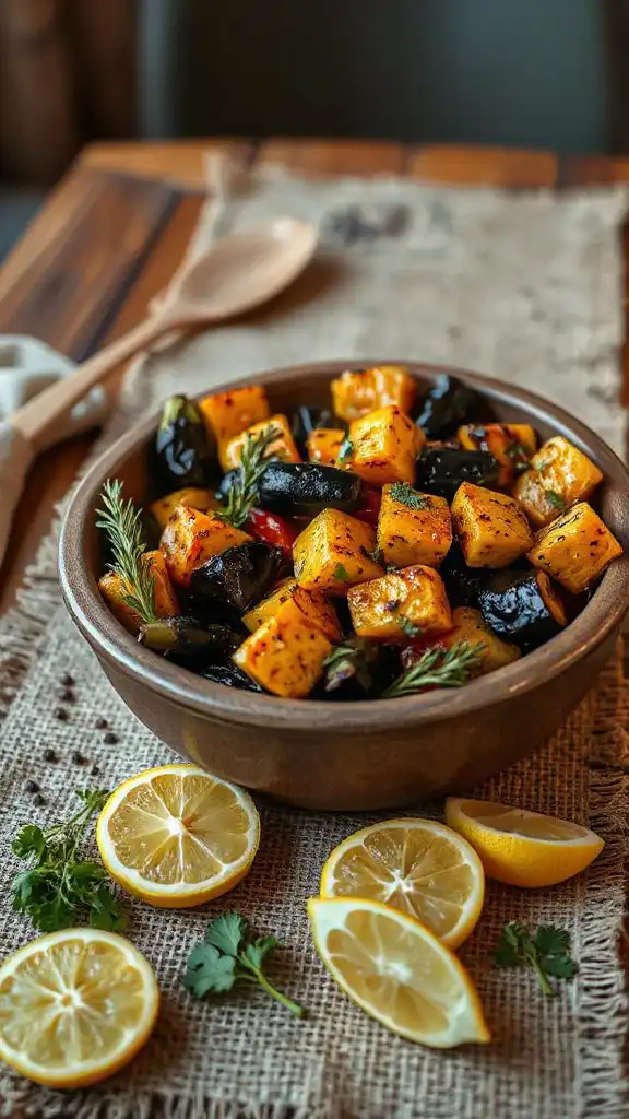 oregano lemon roasted vegetables oregano lemon roasted vegetables