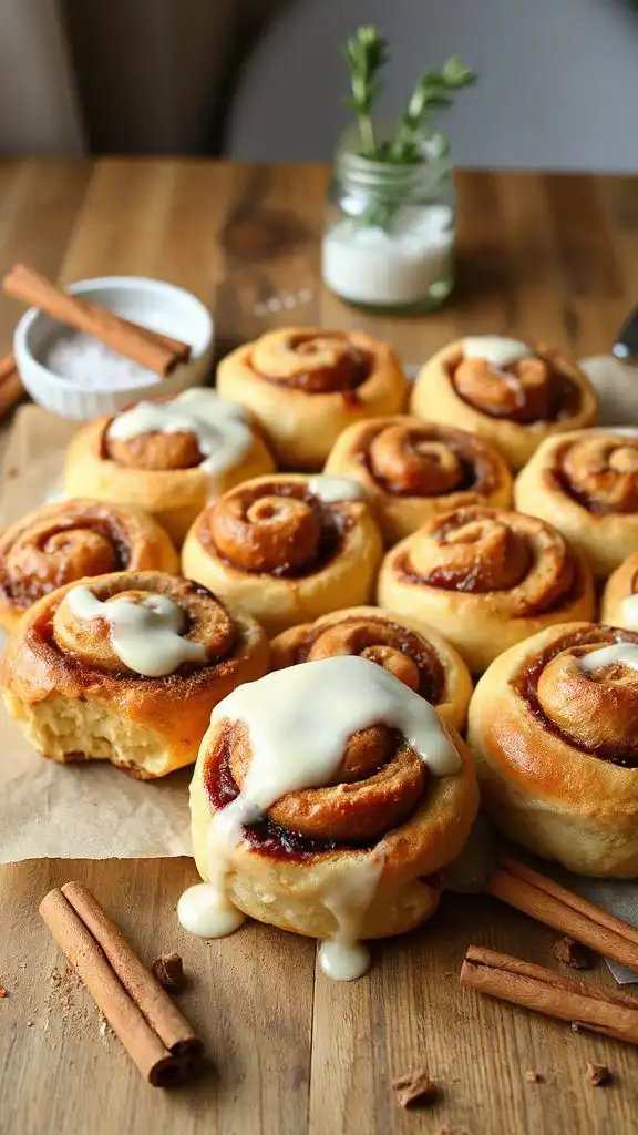 overnight baked cinnamon rolls