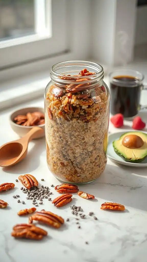 overnight quinoa meal prep