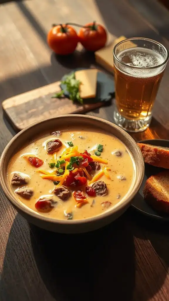 pair drinks with soup