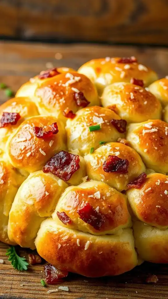 parmesan bacon bread topping parmesan bacon bread topping