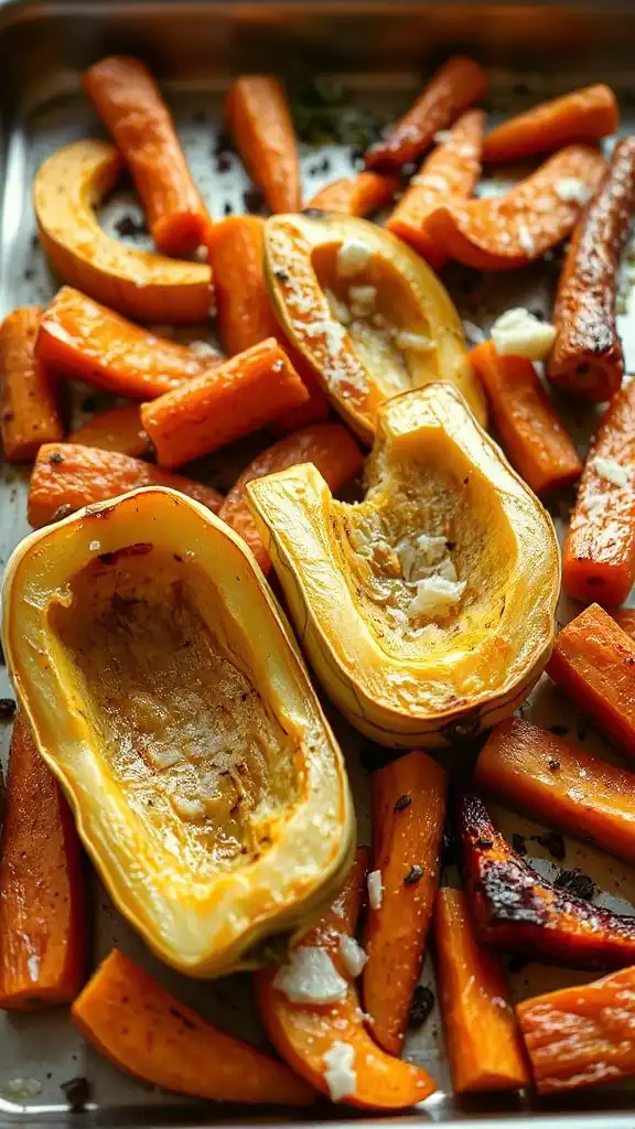 parmesan topped vegetable dish
