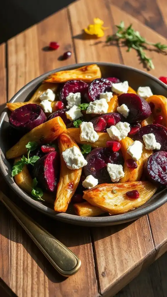 parsnip beet salad recipe
