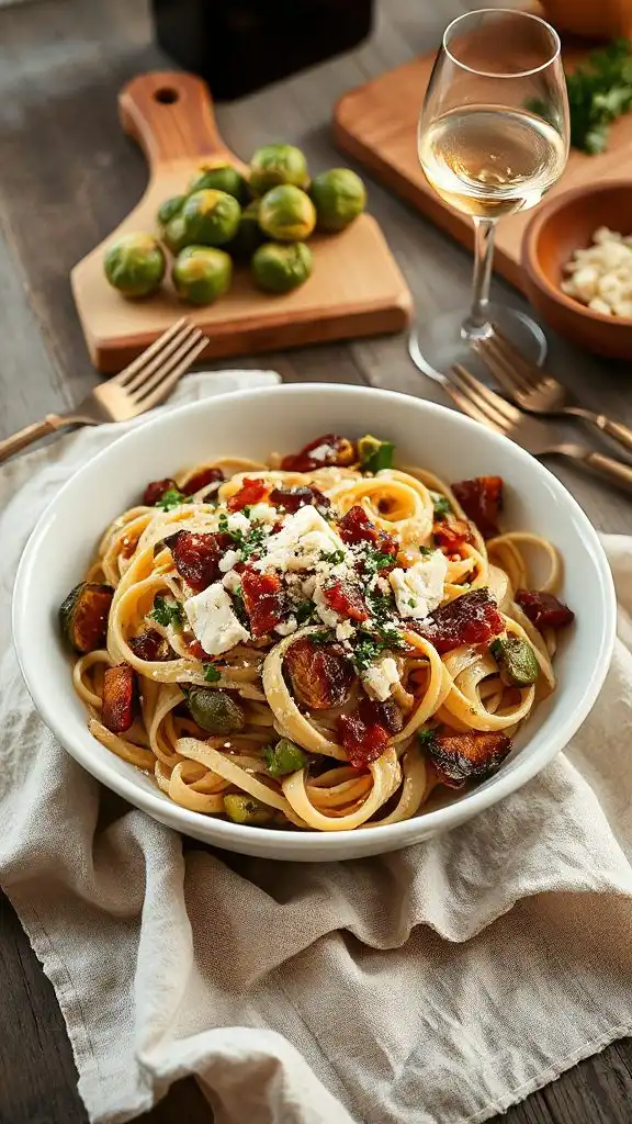 pasta brussels sprouts bacon pasta brussels sprouts bacon