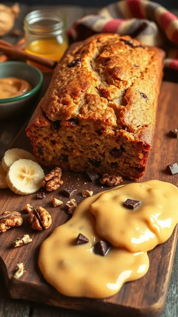 peanut butter banana bread peanut butter banana bread