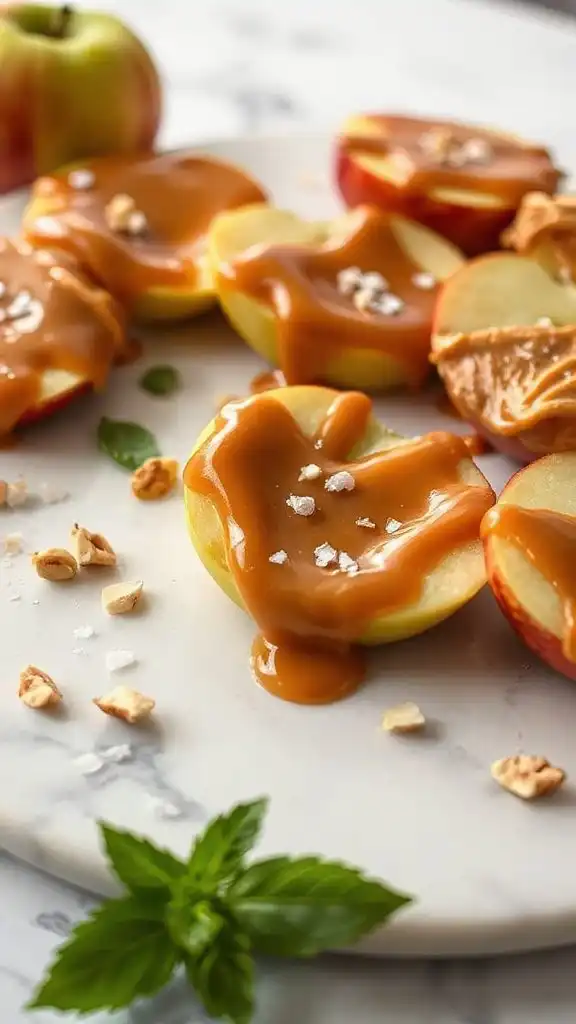 peanut butter caramel apples