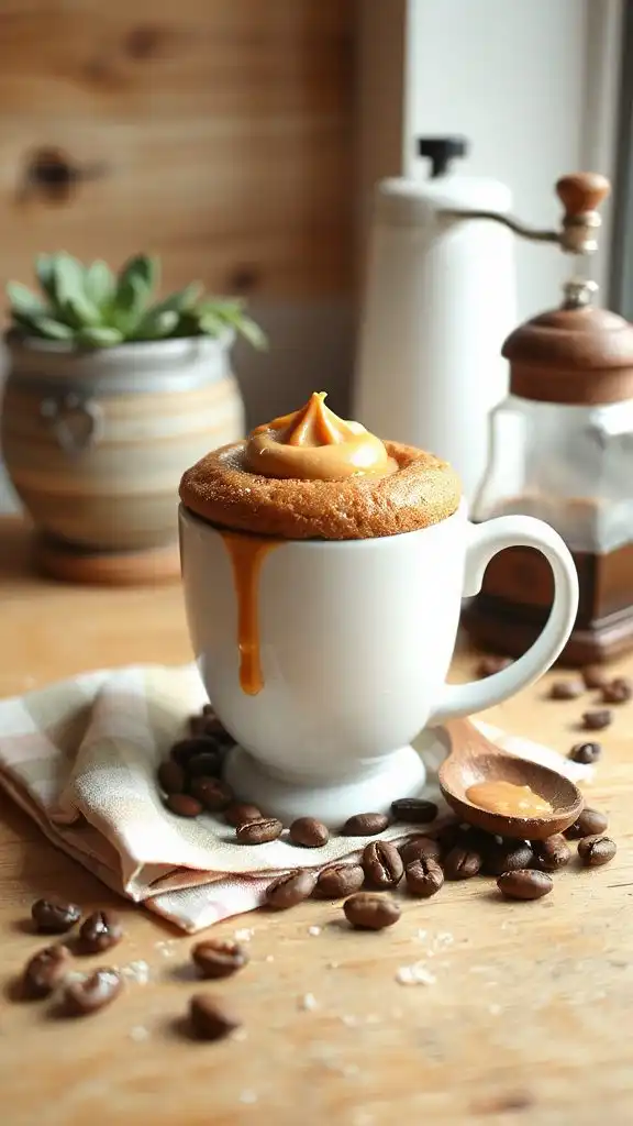 peanut butter mug cake