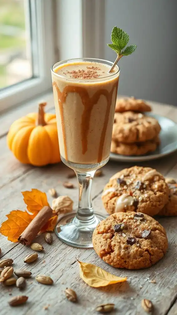 peanut butter pumpkin smoothie