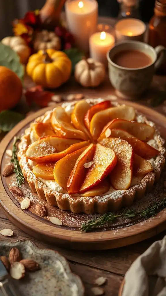 pear almond tart recipe