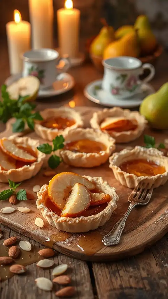 pear almond tartlet ingredients pear almond tartlet ingredients
