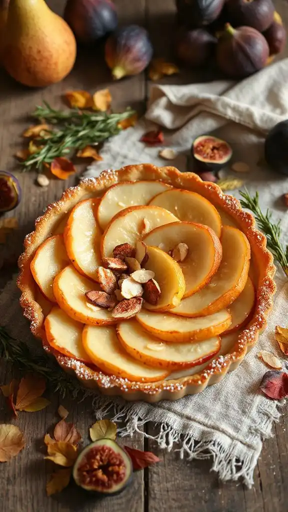 pear and almond dessert