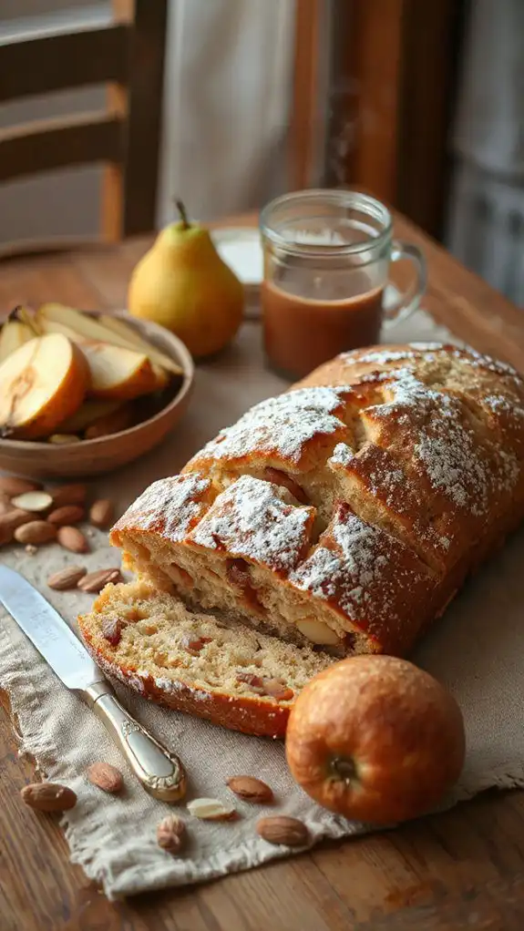 pear and almond loaf pear and almond loaf