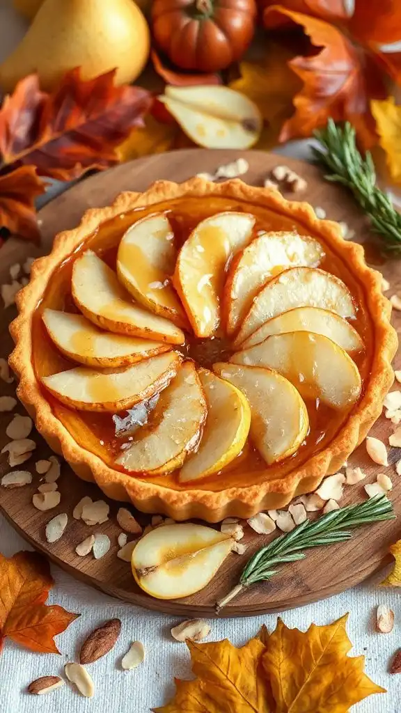 pear and almond tart recipe