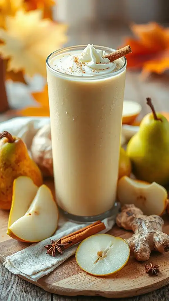 pear ginger smoothie recipe
