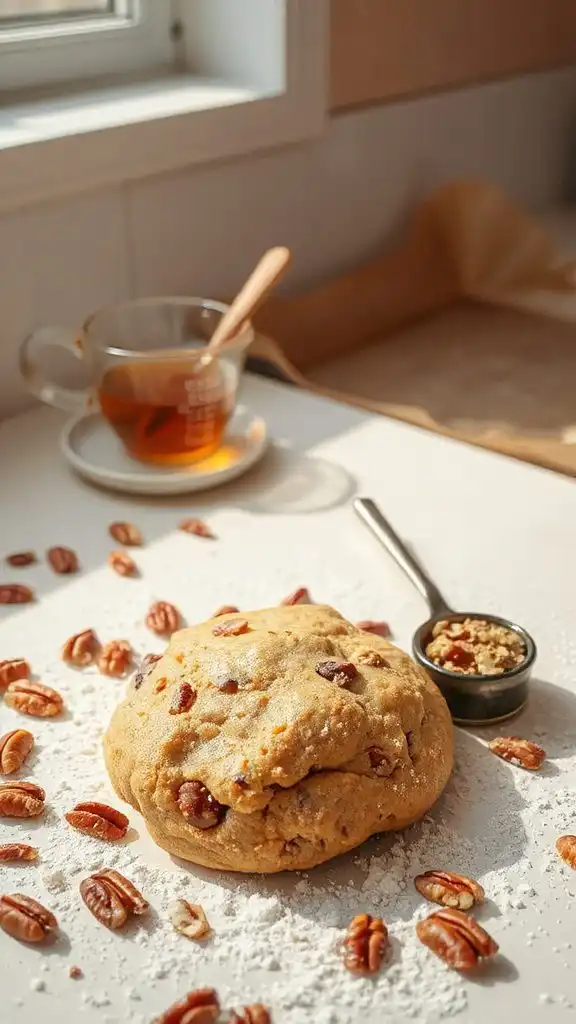 pecan pie cookie dough